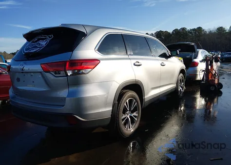 2019 Toyota Highlander Le Plus из США, поврежденный, VIN 5TDZZRFH0KS307053